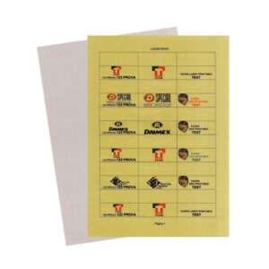 Papel Laserable color Oro