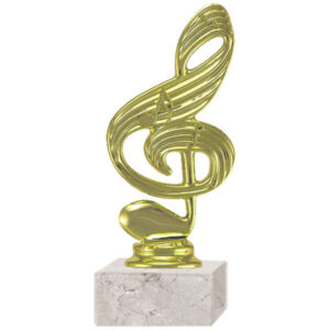 Trofeo plástico Nota Sol RP-8054