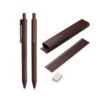 Set MINAS GERAIS: Bolígrafo, Regla, Goma de borrar y Caja