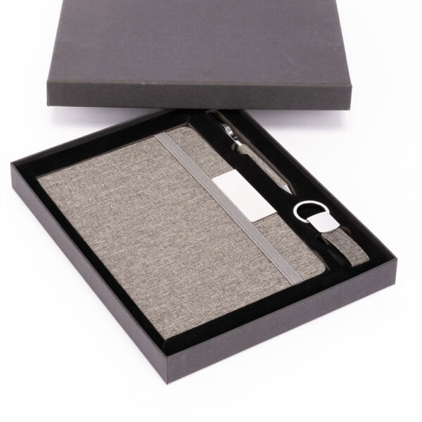 Set PARATY: Libreta de Notas, Bolígrafo y Llavero - Imagen 6