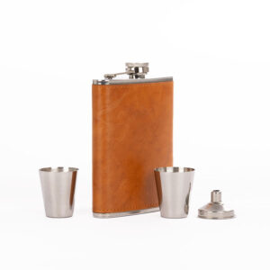 Set Petaca + Vasitos "OXFORD"