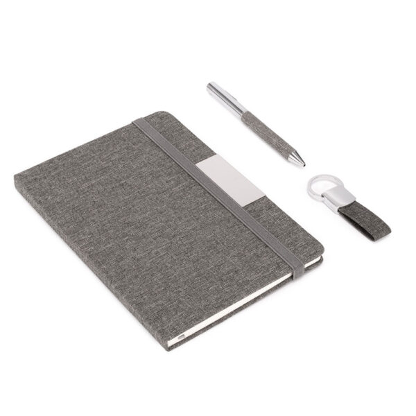 Set PARATY: Libreta de Notas, Bolígrafo y Llavero - Imagen 7