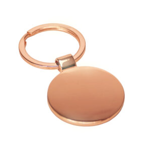 Llavero redondo encobrizado "COPPER"