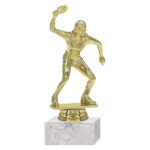 Trofeo Plástico Ping Pong Femenino