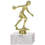 Trofeo Plástico Bochas Femenino