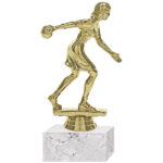 Trofeo Plástico Bocha Femenino