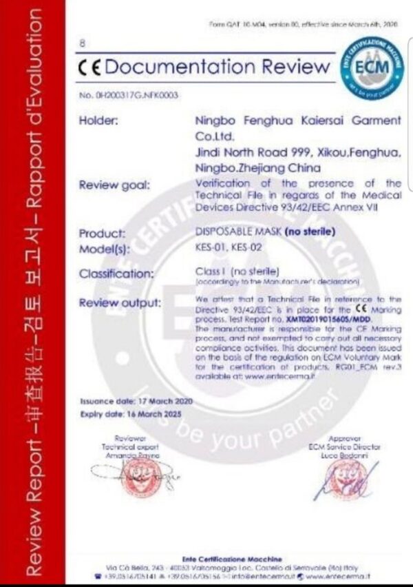 Mascarilla KN95 - FFP2 - Imagen 5