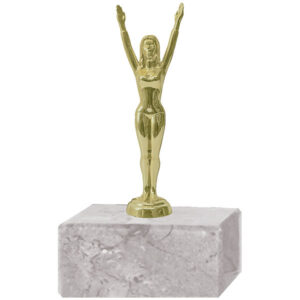 Trofeo Plástico Gimnasia Mujer