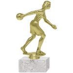 Trofeo Plástico Bowling Femenino Grande