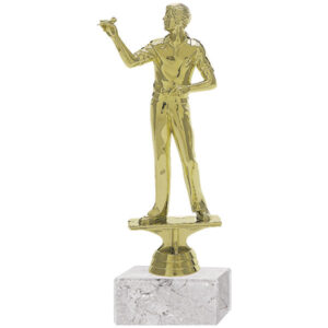 Trofeo Plástico Juego Dardos Masculino Grande