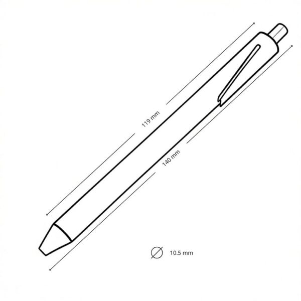 Bolígrafo retráctil CAUCA - Imagen 5