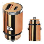 Adaptador Metálico para automóvil Encobrizado CC10