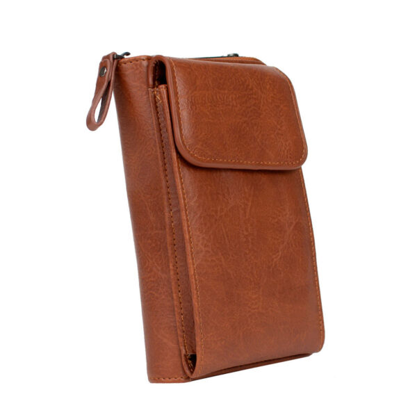 Porta-Documentos y Celular de Eco-cuero "TREVOR" 0.8L - Imagen 5