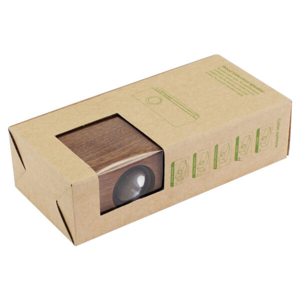 Parlante Grande Inducción Madera Nogal - Imagen 5
