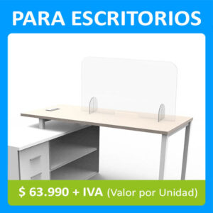 Barrera Protección Acrílico