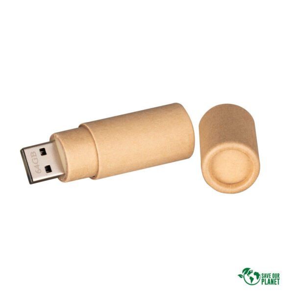 USB Pendrive Ecológico 64GB de Cartón - Imagen 5