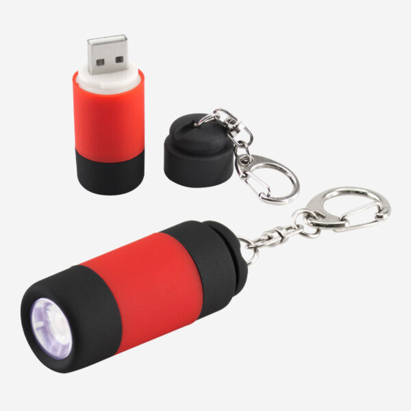 Llavero-Linterna LED Cargador USB - Imagen 5