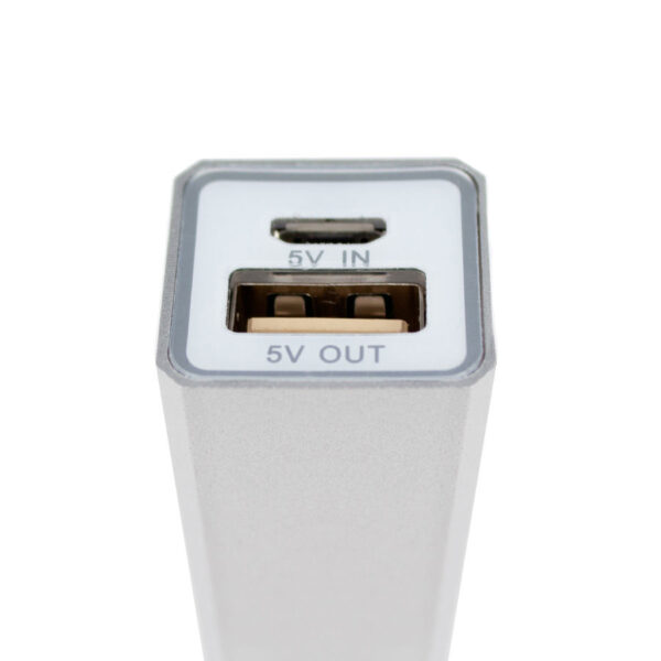 Cargador Power Bank metálico 2200mAh - Imagen 6