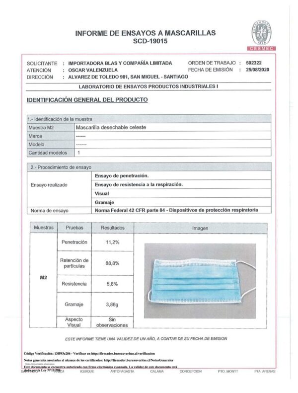 Mascarilla KN90 - FFP1 - Imagen 10