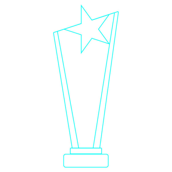 Galvano Cristal Estrella CTA 40 - Imagen 5