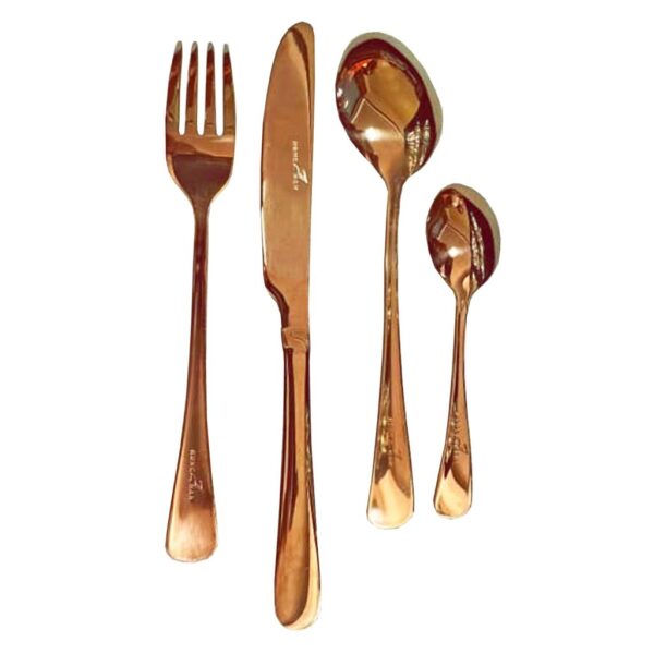 Set de Cubiertos Encobrizados CU01 - Imagen 8