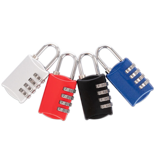 Candado metálico "SYDNEY" con clave 4 dígitos - Imagen 6