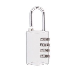Candado metálico "SYDNEY" con clave 4 dígitos