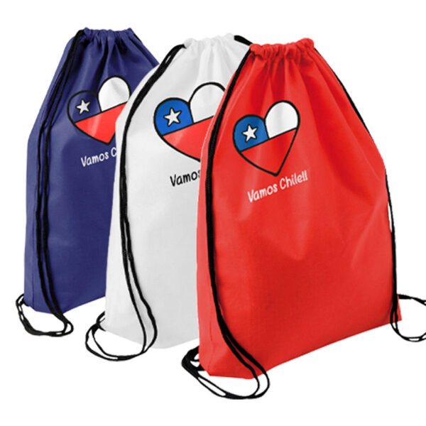 Mochila tipo Morral Vamos Chile!! - Imagen 5