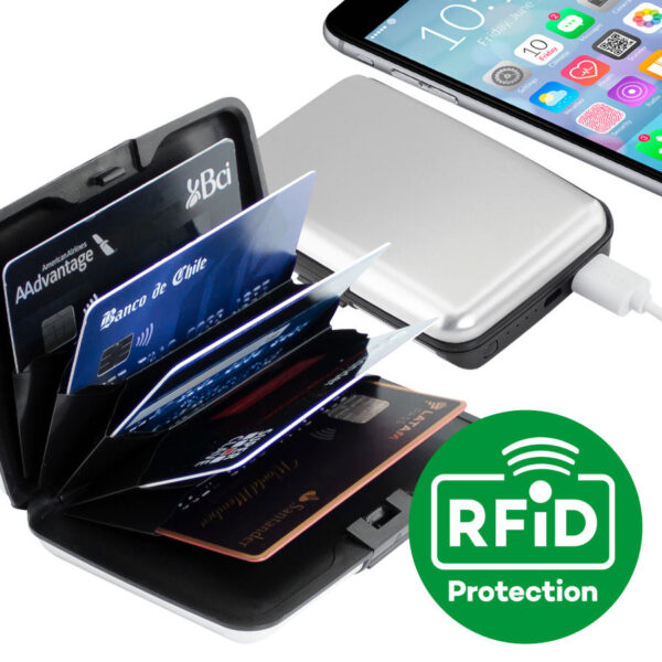 Porta-Tarjetas Anti-Clonación Power Bank - Imagen 7