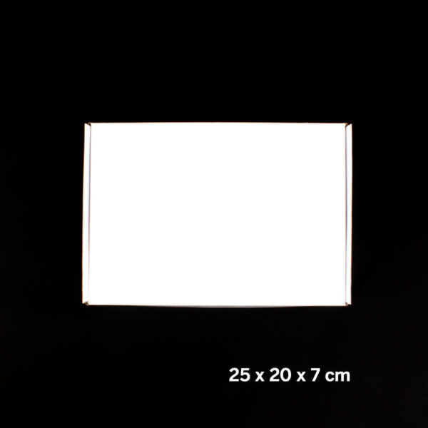 Caja autoarmable 25x20x7 cm - Imagen 5