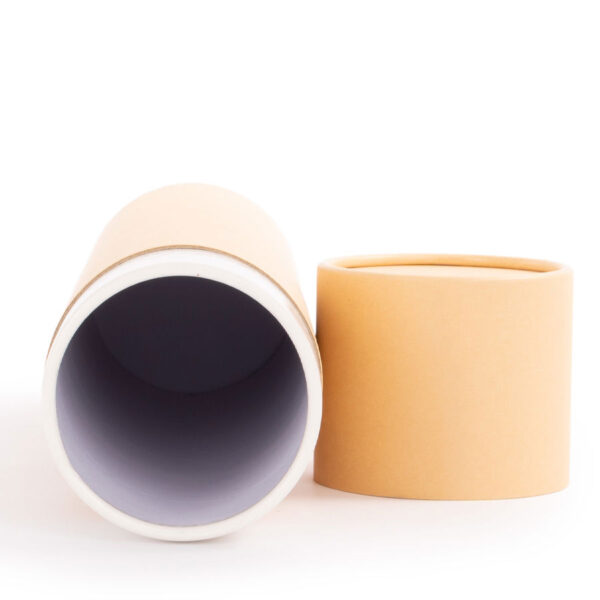 Caja tubular grande de cartón con tapa, para regalos. 2L - Imagen 6