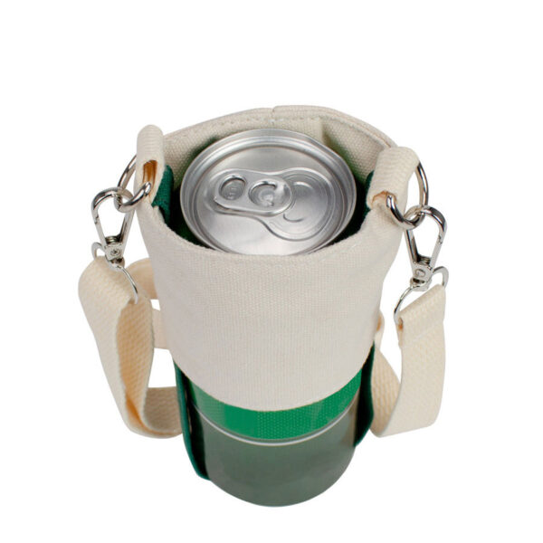 Porta-Lata o vaso de café colgante, en tela Canvas - Imagen 5