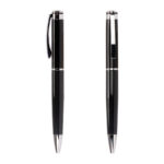 Bolígrafo ejecutivo "DARK" en estuche rígido negro.