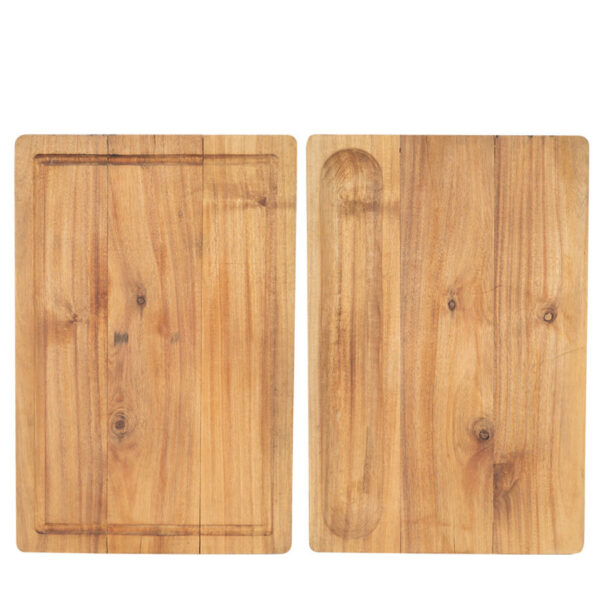 Tabla gigante doble de Acacia - Imagen 6