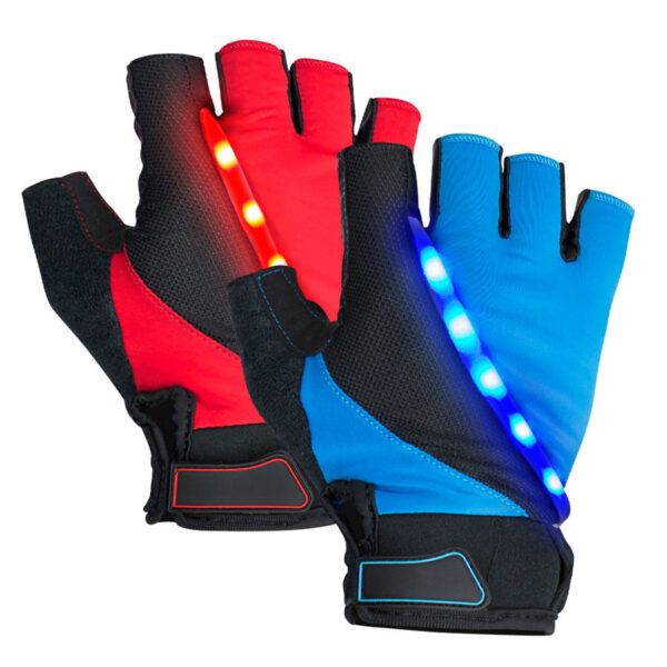 Guantes 5 LED de Ciclismo - Imagen 6