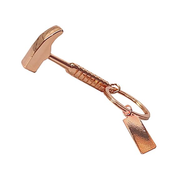 Llavero Martillo Geólogo Encobrizado K55 - Imagen 5
