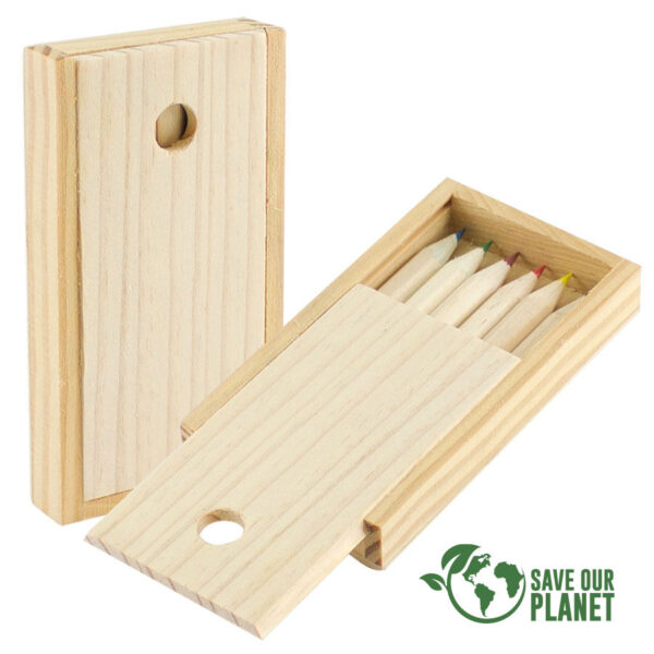 Set Lápices Colores Madera - Imagen 5