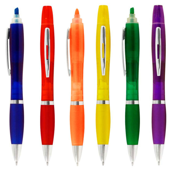 Bolígrafo con Destacador Wind Color - Imagen 7