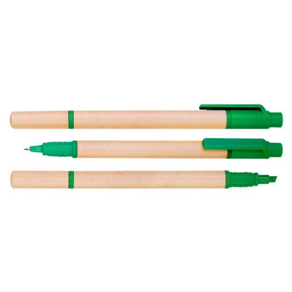 Bolígrafo Ecológico con Destacador - Imagen 5