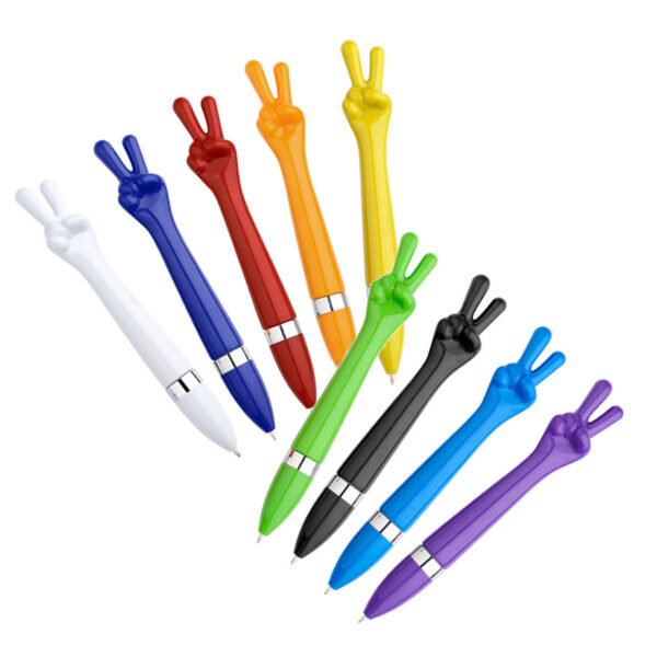 Bolígrafo Plástico Paz y Amor - Imagen 10