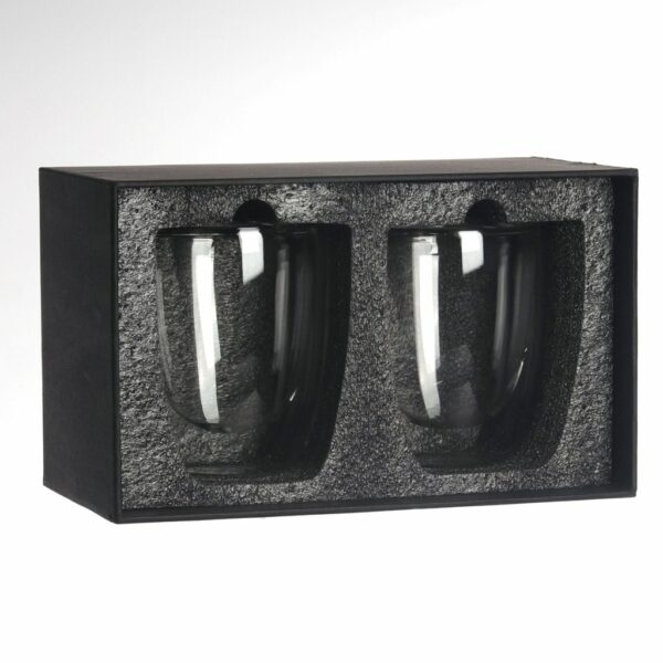 Set de 2 vasos de vidrio doble pared M4 - Imagen 7