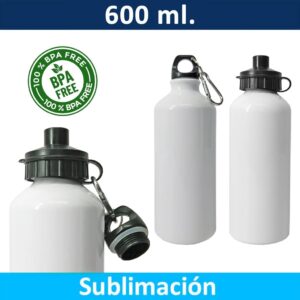 Botella Sublimable Aluminio M49 SUB