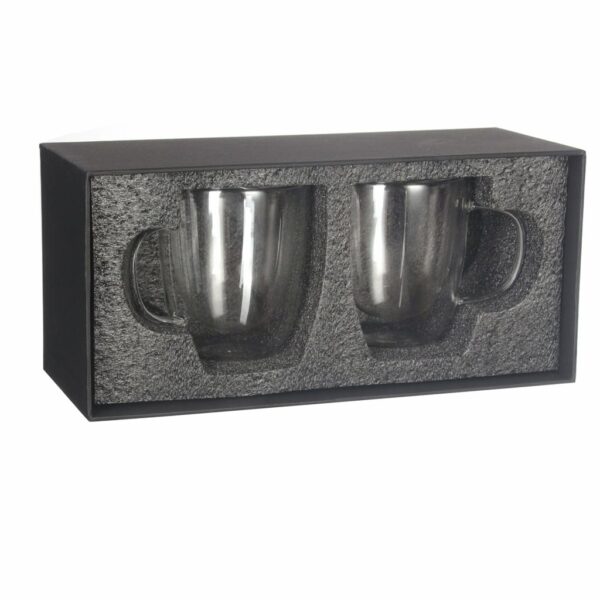 Set de 2 vasos de vidrio doble pared M8 - Imagen 7