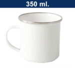 Tazón Enlozado M81 Color Blanco NO SUBLIMABLE