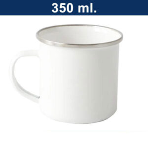 Tazón Enlozado M81 Color Blanco NO SUBLIMABLE