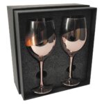 Set de 2 Copas de Vino Encobrizadas M86