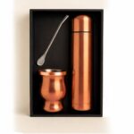 Set de Mate color Cobre con Bolso MAT04
