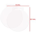 Medalla Acrílico Transparente MD 150