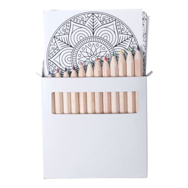 Set Lápices de colores con láminas para colorear N200 - Imagen 6