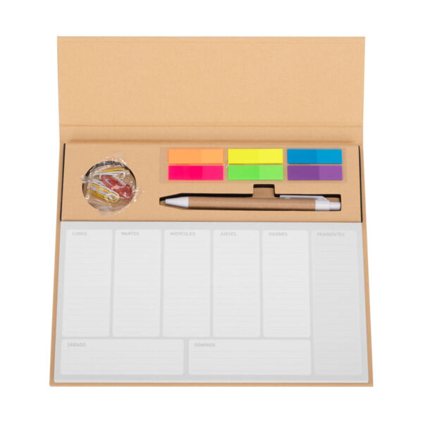 Set de Escritorio "ALTUS" con Planner semanal - Imagen 6